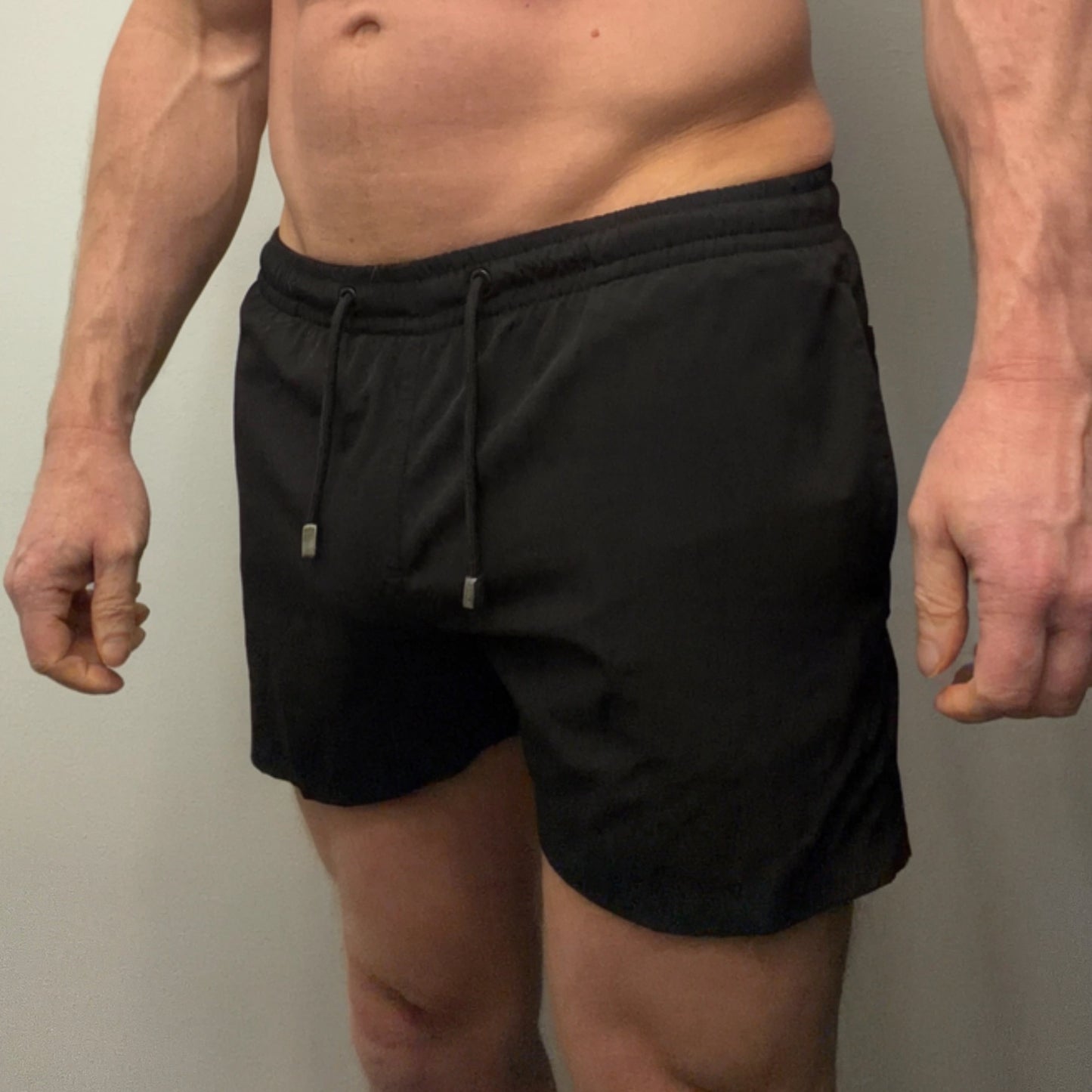 Black Swim Trunks - Freshly Worn